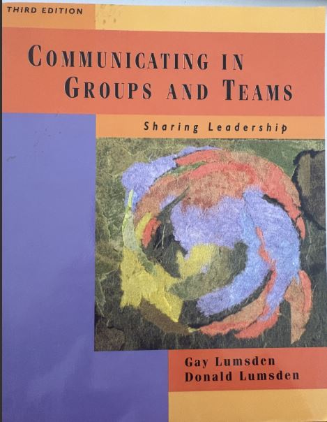 Communicating in Groups and Teams: Sharing Leaders