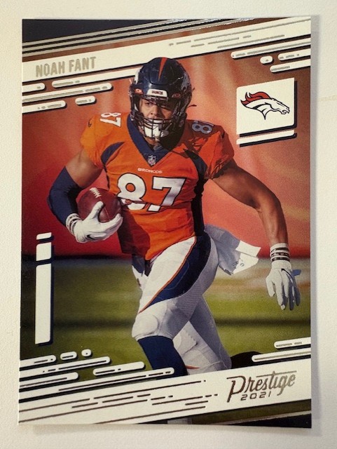 2021 Prestige Football Card: Noah Fant