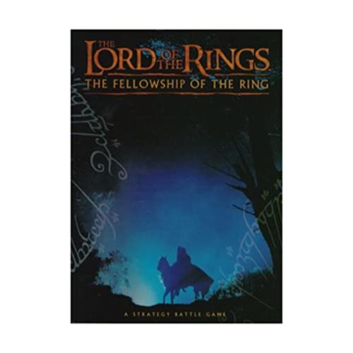 The Lord of the Rings: The Fellowship of the Ring.